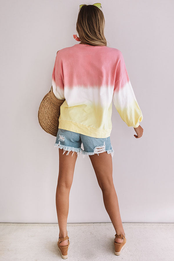 High Tide Tie Dye Sweatshirt Image - 3
