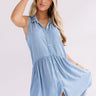 Brunch Plans Babydoll Dress Image - 1
