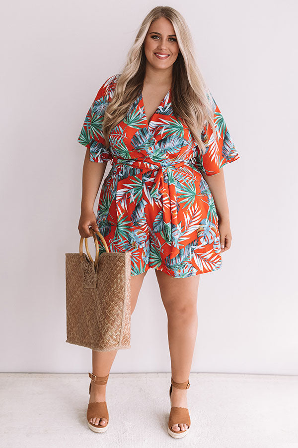 Margs And Matchmaking Floral Romper  Curves Image - 1