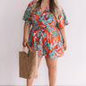 Margs And Matchmaking Floral Romper  Curves Image - 1