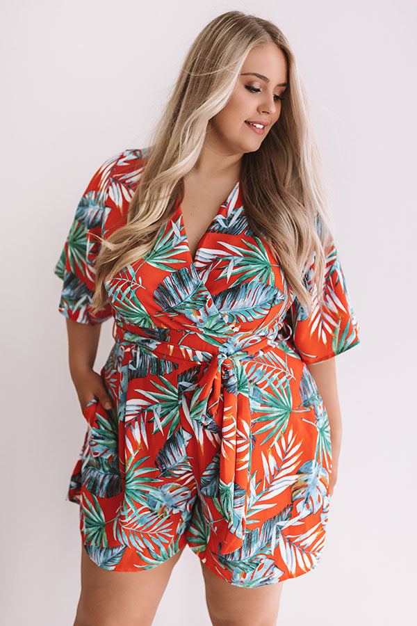 Margs And Matchmaking Floral Romper  Curves Image - 2