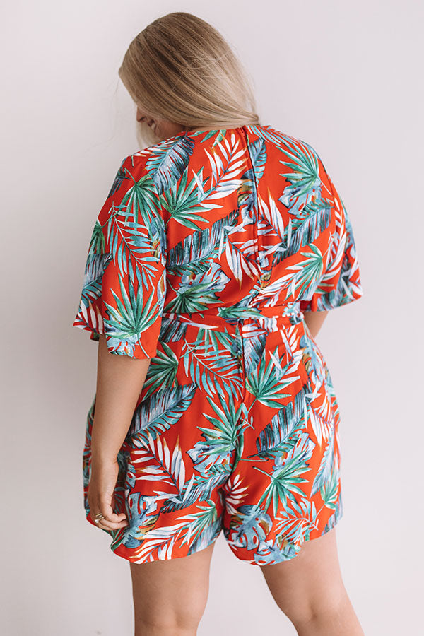 Margs And Matchmaking Floral Romper  Curves Image - 4