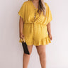 Cali Chick Romper In Marigold  Curves Image - 1