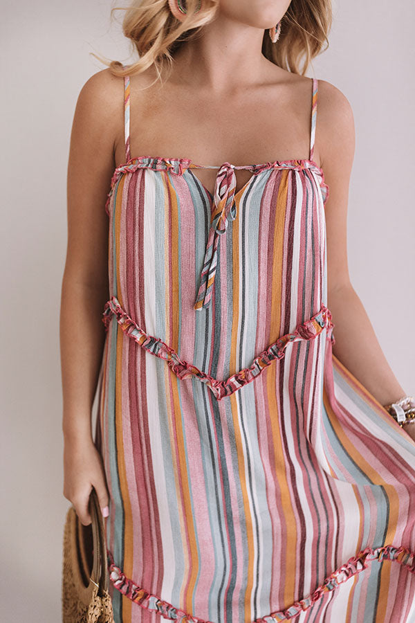 Adore You More Stripe Midi Image - 3