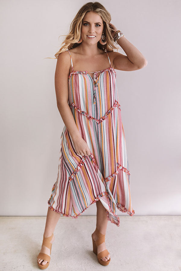 Adore You More Stripe Midi Image - 4
