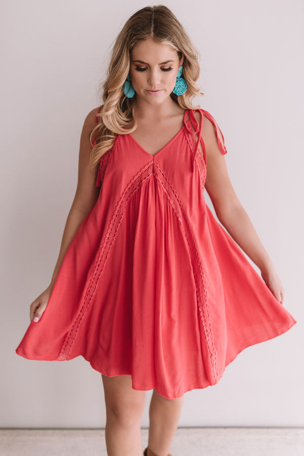 Week Long Cruise Babydoll Dress Image - 2