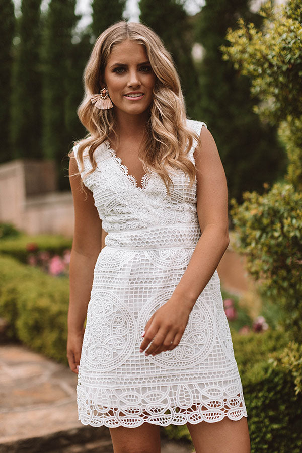 Be By My Side Crochet Dress Image - 2