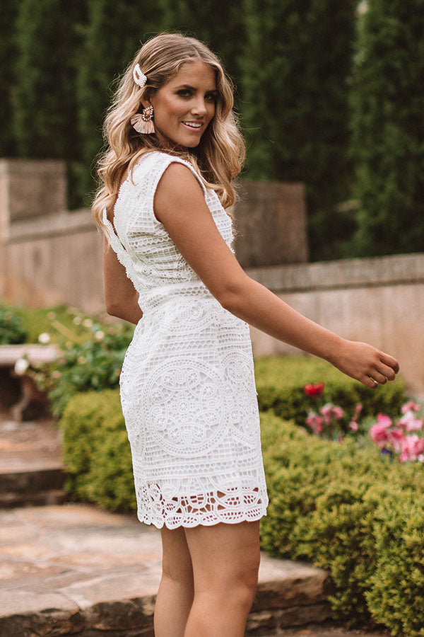 Be By My Side Crochet Dress Image - 3