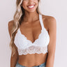 Luxe In Lace Bralette in White Image - 1
