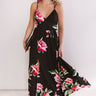 Floral Wonderland Maxi In Black Image - 1