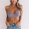 Suite Life Seamless Bralette in Dark Lavender Image - 1