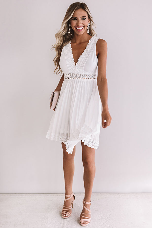 Fun In France Crochet Dress Image - 4