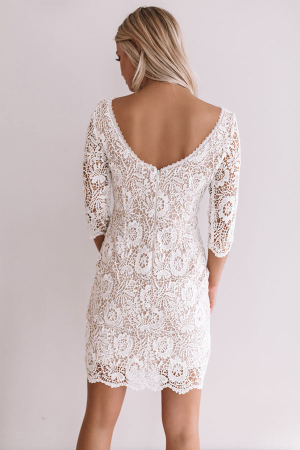 Count On It Crochet Dress Image - 5