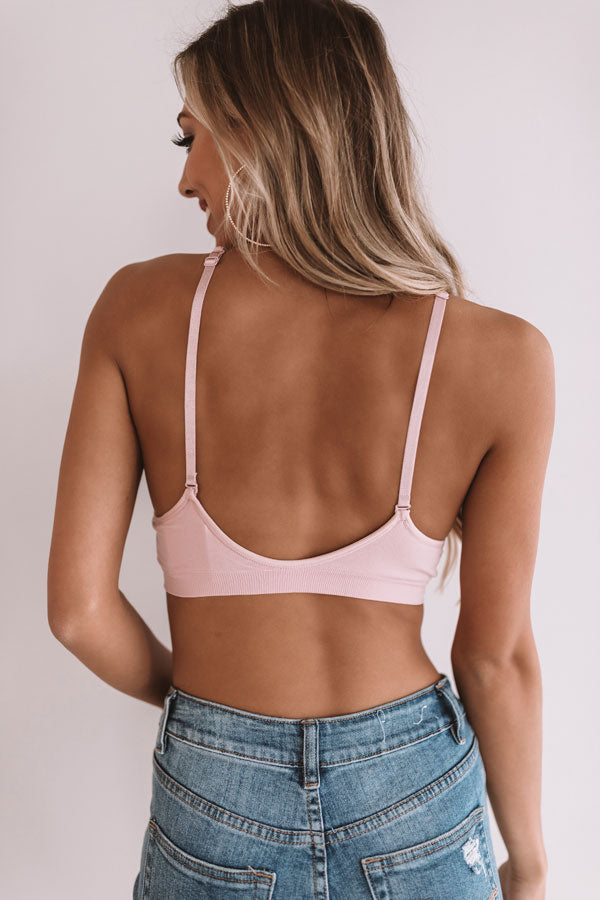 Suite Life Seamless Bralette in Blush Image - 3