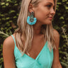Fall In Love With Malibu Earrings In Ocean Blue Image - 1