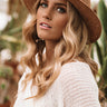 Time For A Vacay Hat in Iced Mocha Image - 1