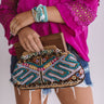 Cocktails By The Pool Embellished Clutch Image - 1