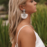 Fall In Love With Malibu Earrings In White Image - 1