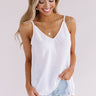 Sunshine Season Shift Tank in White Image - 1