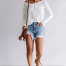 Sunrise Yoga Knit Sweater in Ivory Image - 1