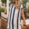 Time For A Vacation Shift Dress in Navy Image - 1