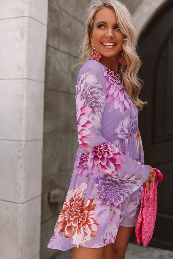 Sunrise Views Floral Shift Dress Image - 3