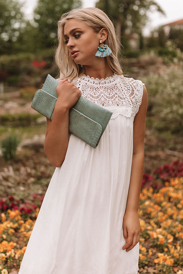 Moment By Moment Crochet Dress Image - 5