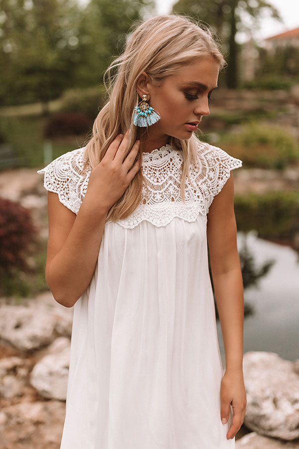 Moment By Moment Crochet Dress Image - 4