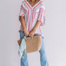 Adore You More Stripe Tassel Top Image - 1
