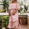 Italian Twirls Midi In Blush Image - 1