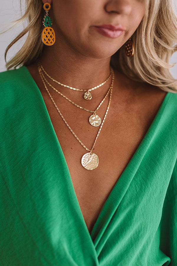 Golden Years Layered Necklace Image - 2