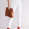 Santorni Sunshine Trousers In White Image - 1