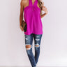 Such A Flirt Halter Top In Orchid Image - 1