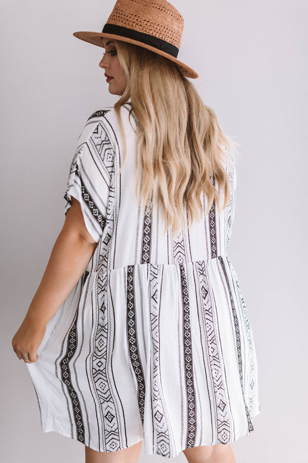 Chic In Santa Cruz Shift Dress In Black  Curves Image - 3