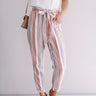Make It Count Stripe Pants Image - 1
