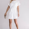 Date Night With You Shift Dress In White Image - 1