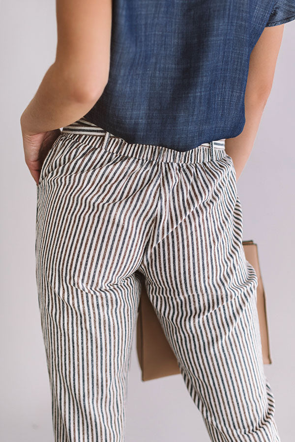Meant To Be Stripe Pants Image - 4