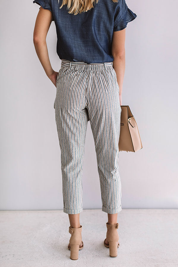 Meant To Be Stripe Pants Image - 5