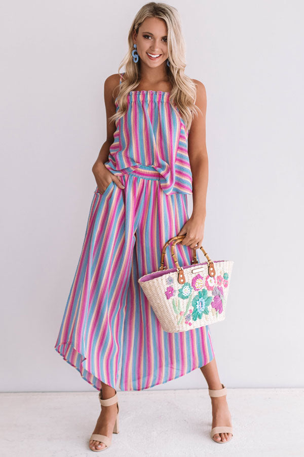 Prosecco Under Palm Trees Pants Image - 1