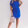 Date Night With You Shift Dress In Royal Blue Image - 1