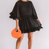 Sunshine Swing Shift Dress in Black Image - 1