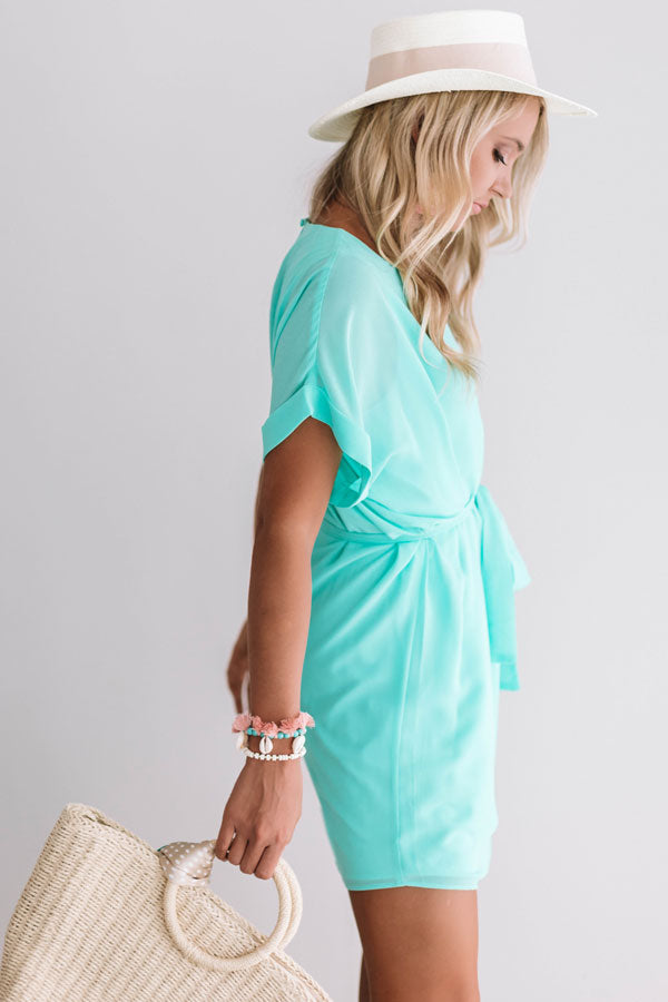 Date Night With You Shift Dress In Ocean Wave Image - 4