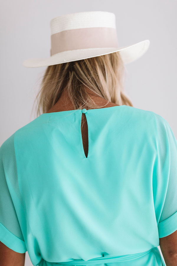 Date Night With You Shift Dress In Ocean Wave – Impressions Online Boutique