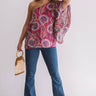 The Only One Paisley Shift Top Image - 1
