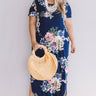 Santorini Sunshine Floral Maxi Curves Image - 1