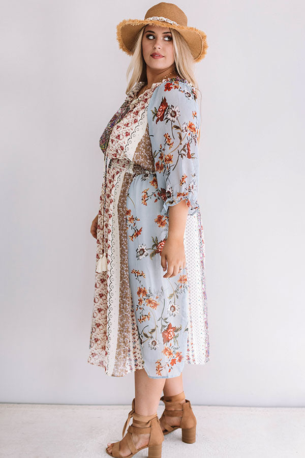 Ready, Set, Romance Floral Midi Curves Image - 3