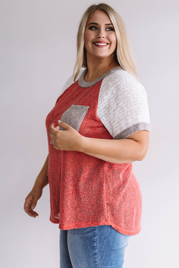 Beach Bar Knit Tee Curves Image - 3