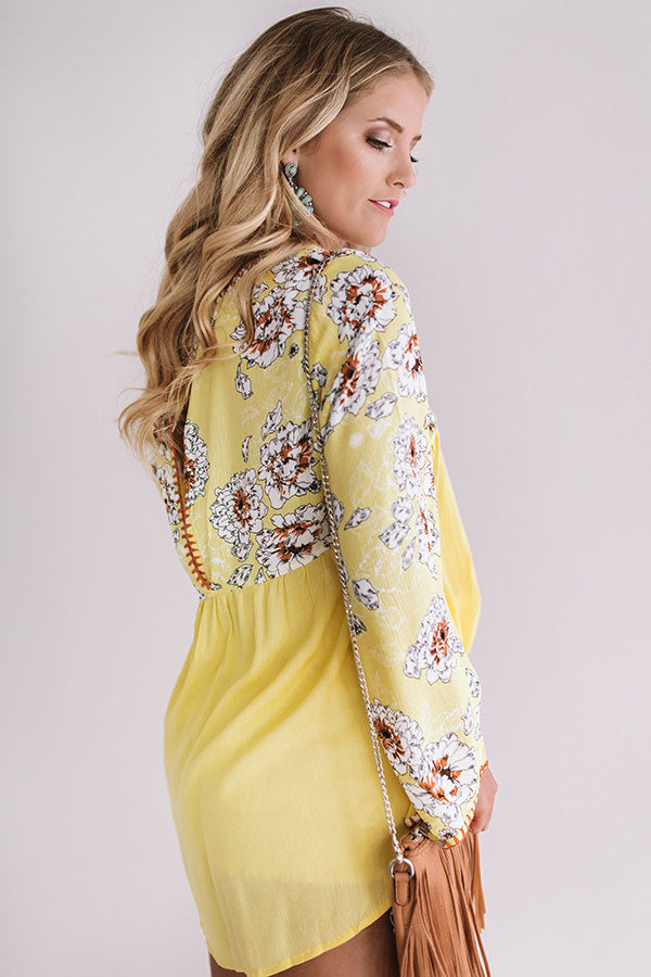 Sips At Sunset Babydoll Top Image - 4