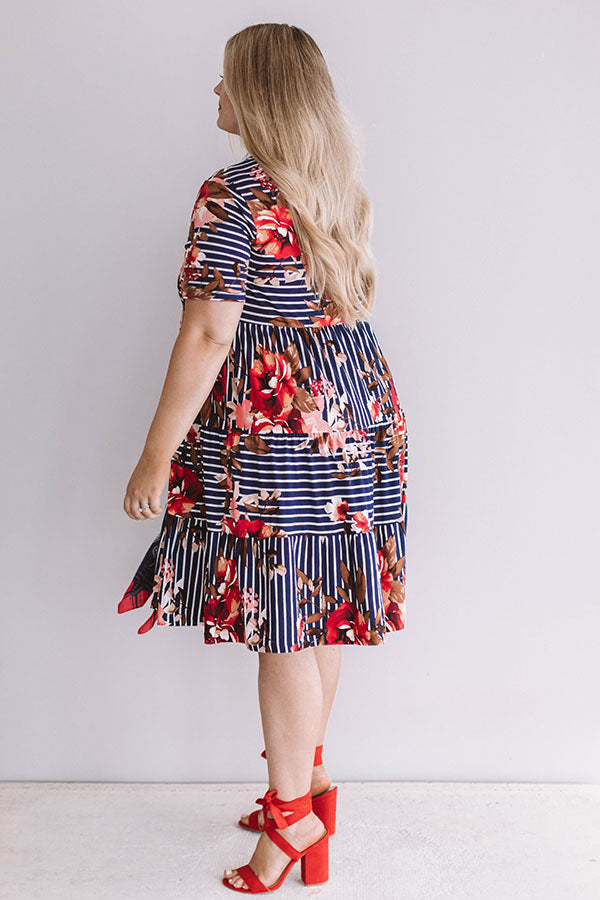 Just Can't Get Enough Babydoll Dress Curves Image - 4