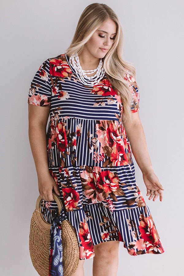 Just Can't Get Enough Babydoll Dress Curves Image - 2